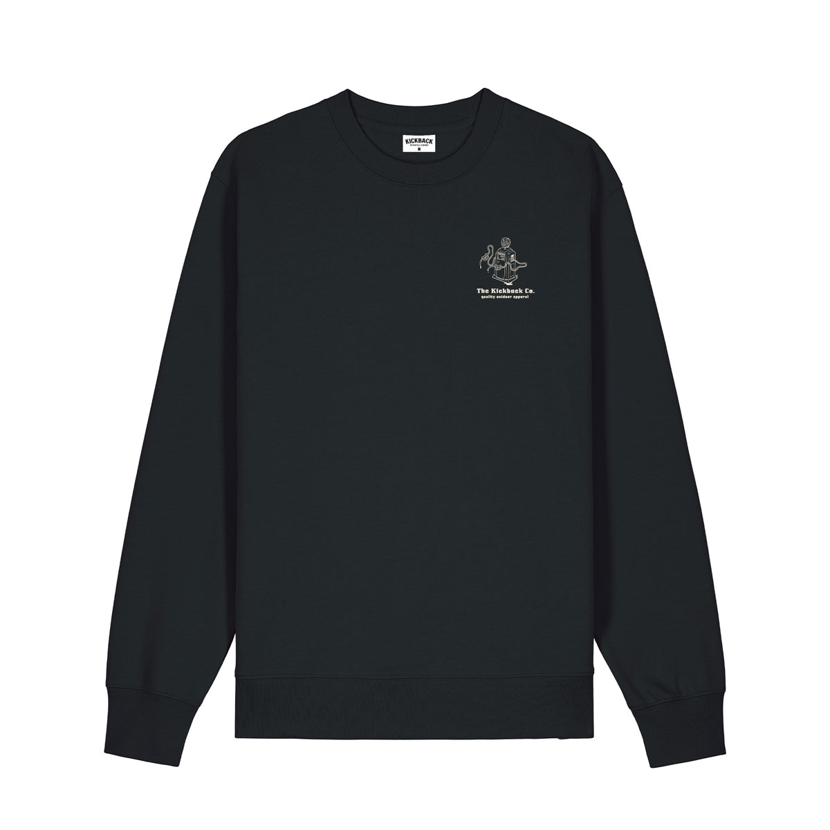 Gasoline Crewneck Black