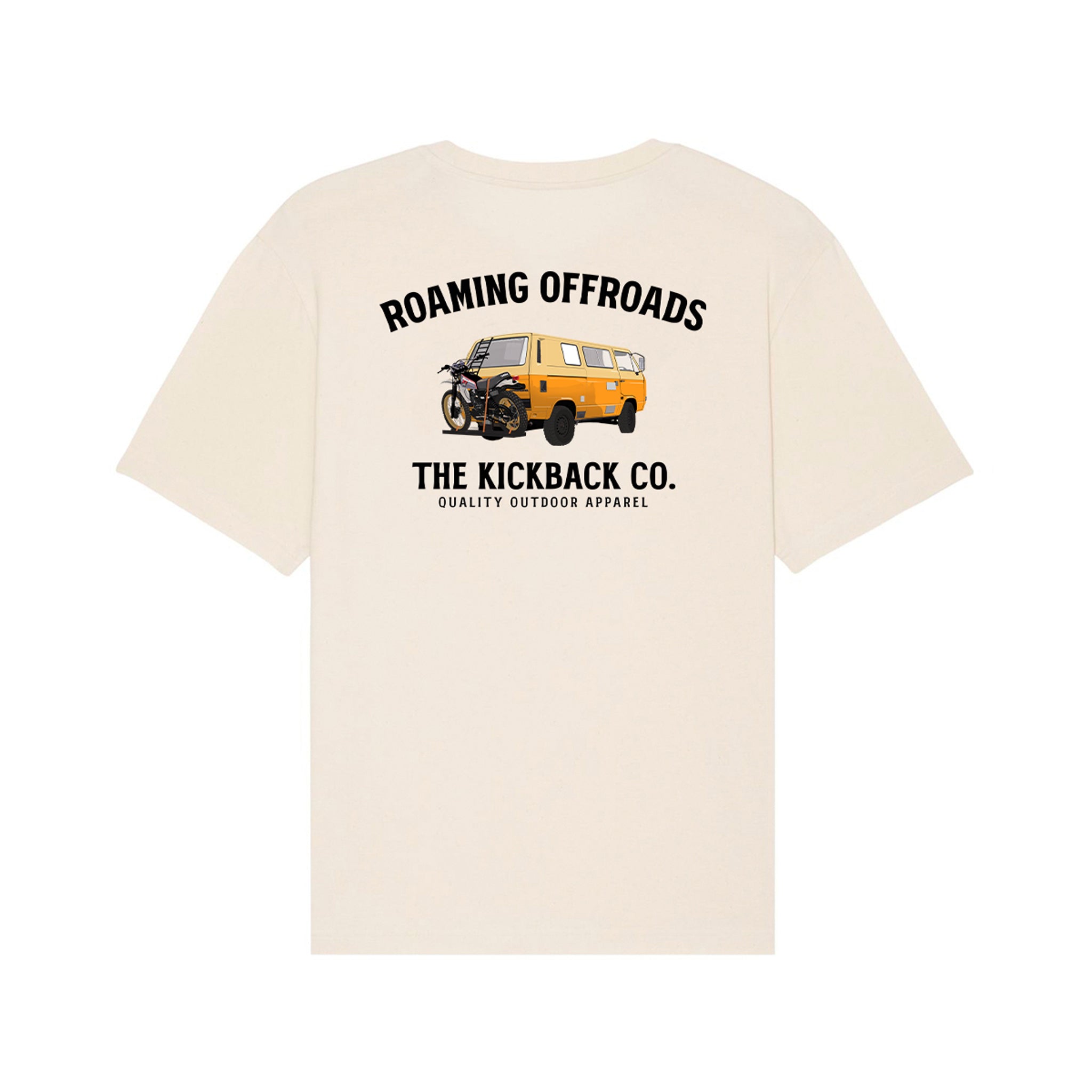Roaming Offroads Tee Raw – The Kickback Company