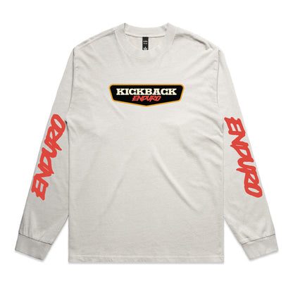 KB Enduro Long Sleeve T-shirt - Faded Bone