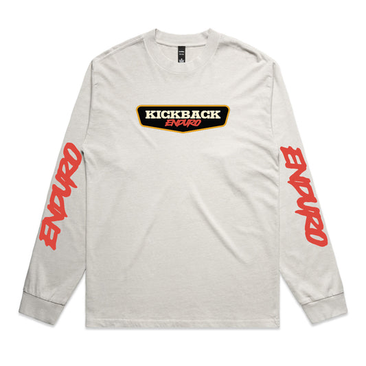 KB Enduro Long Sleeve T-shirt - Faded Bone