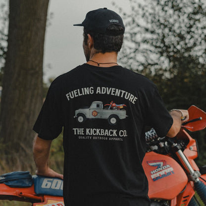 Adventure Black Tee