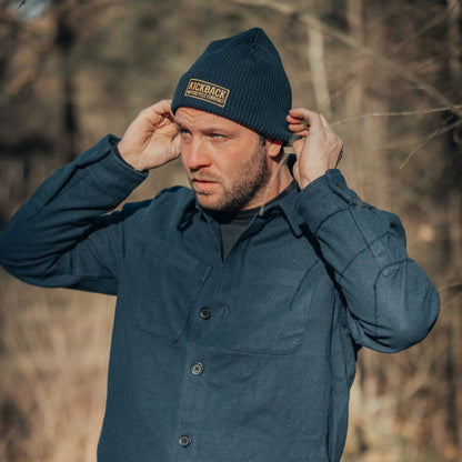 "Carbfisher" Beanie Navy