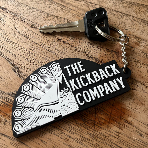 Kickback Peacock Keychain