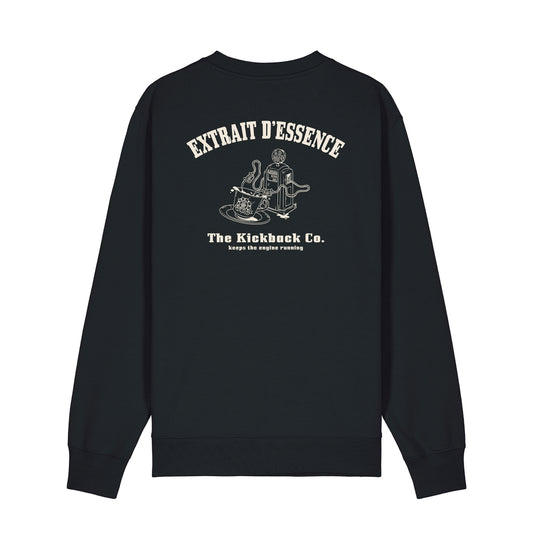 Gasoline Crewneck Black