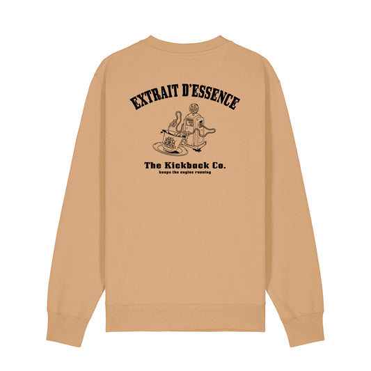 Gasoline Crewneck Desert Beige