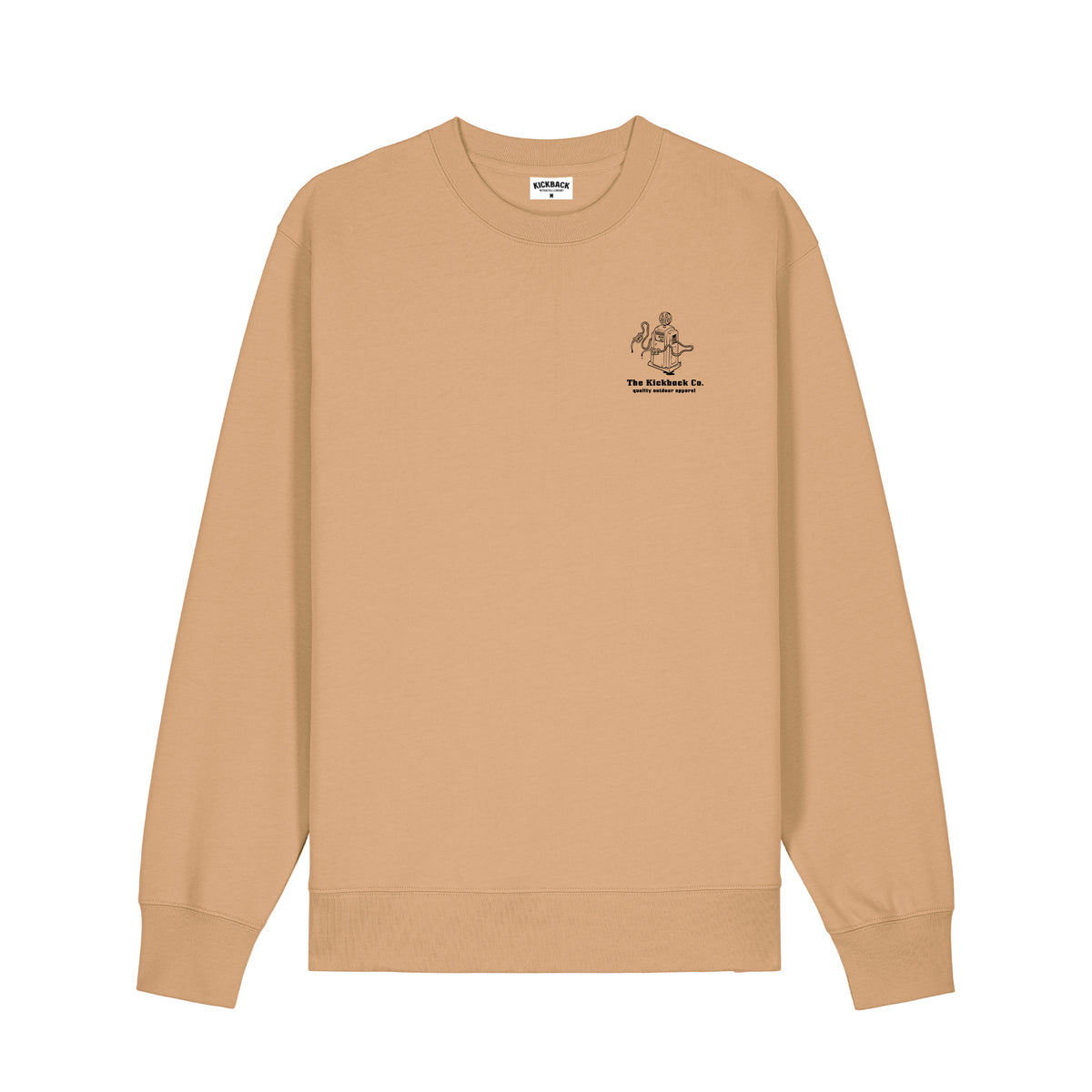 Gasoline Crewneck Desert Beige