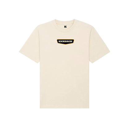 KB Chest Logo Short Sleeve T-shirt Natural Raw