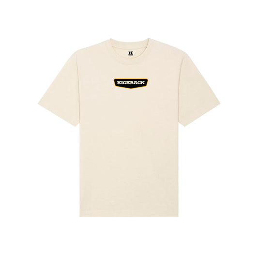 KB Chest Logo Short Sleeve T-shirt Natural Raw